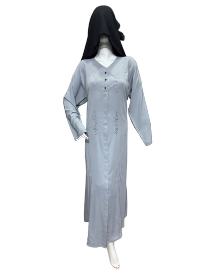 Silver Moon Abaya