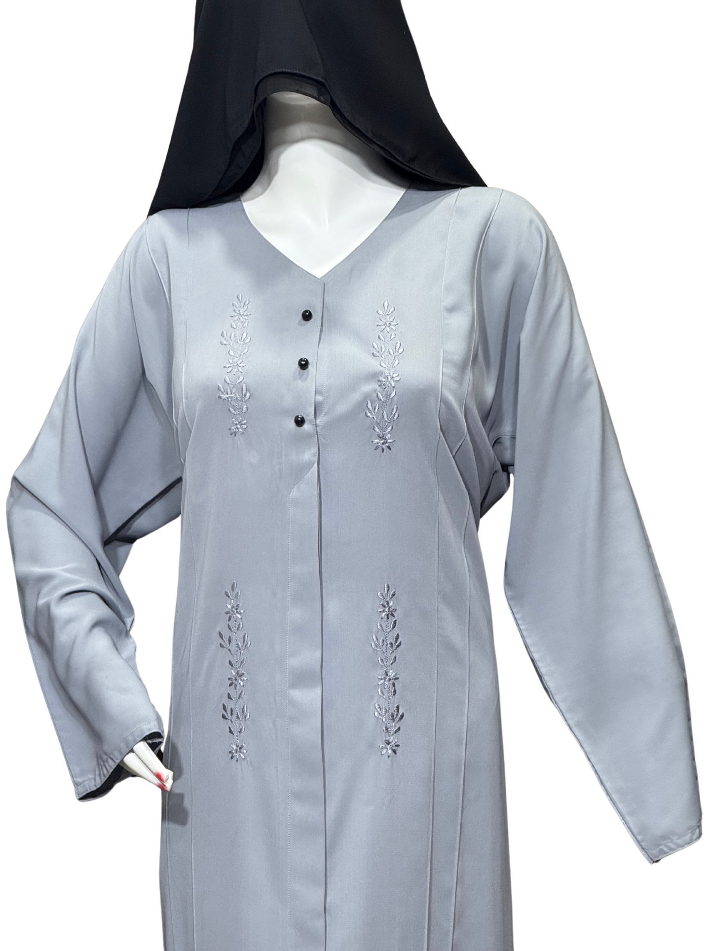 Silver Moon Abaya