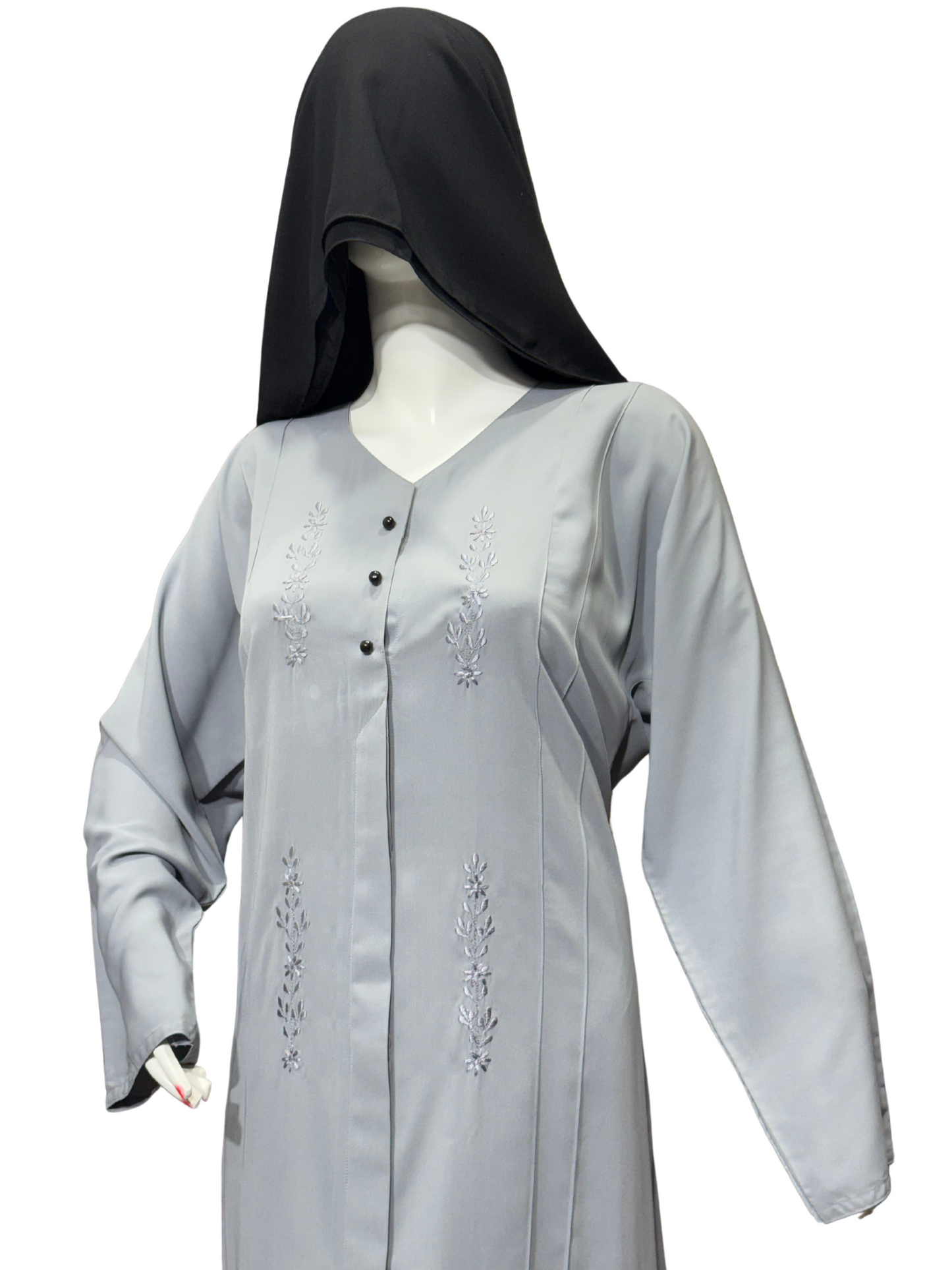 Silver Moon Abaya