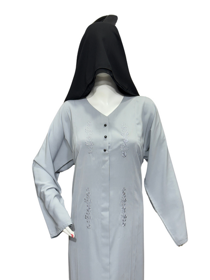 Silver Moon Abaya