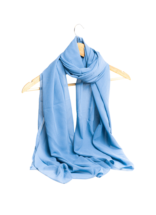 Georgette Hijab - Baby Blue