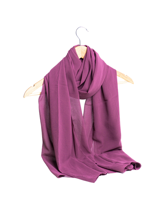 Georgette Hijab - Dusty Rose