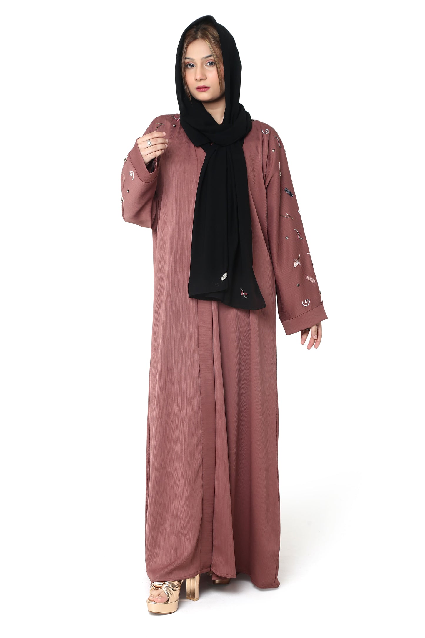 Rosewood Elegance Abaya