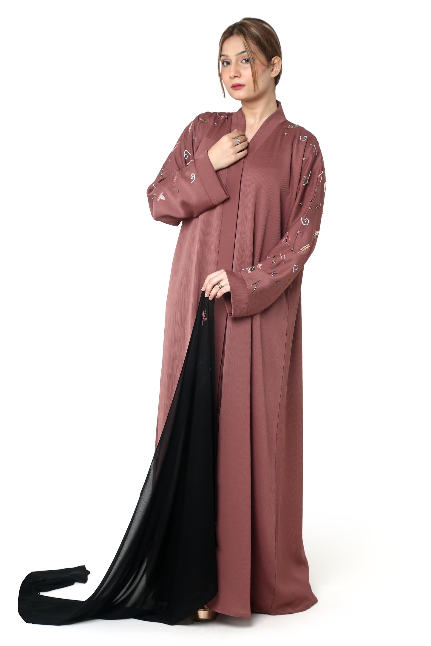 Rosewood Elegance Abaya