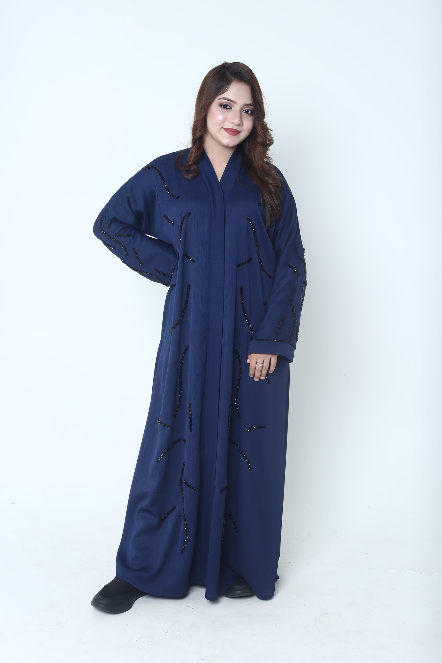 Mystic Blue Abaya