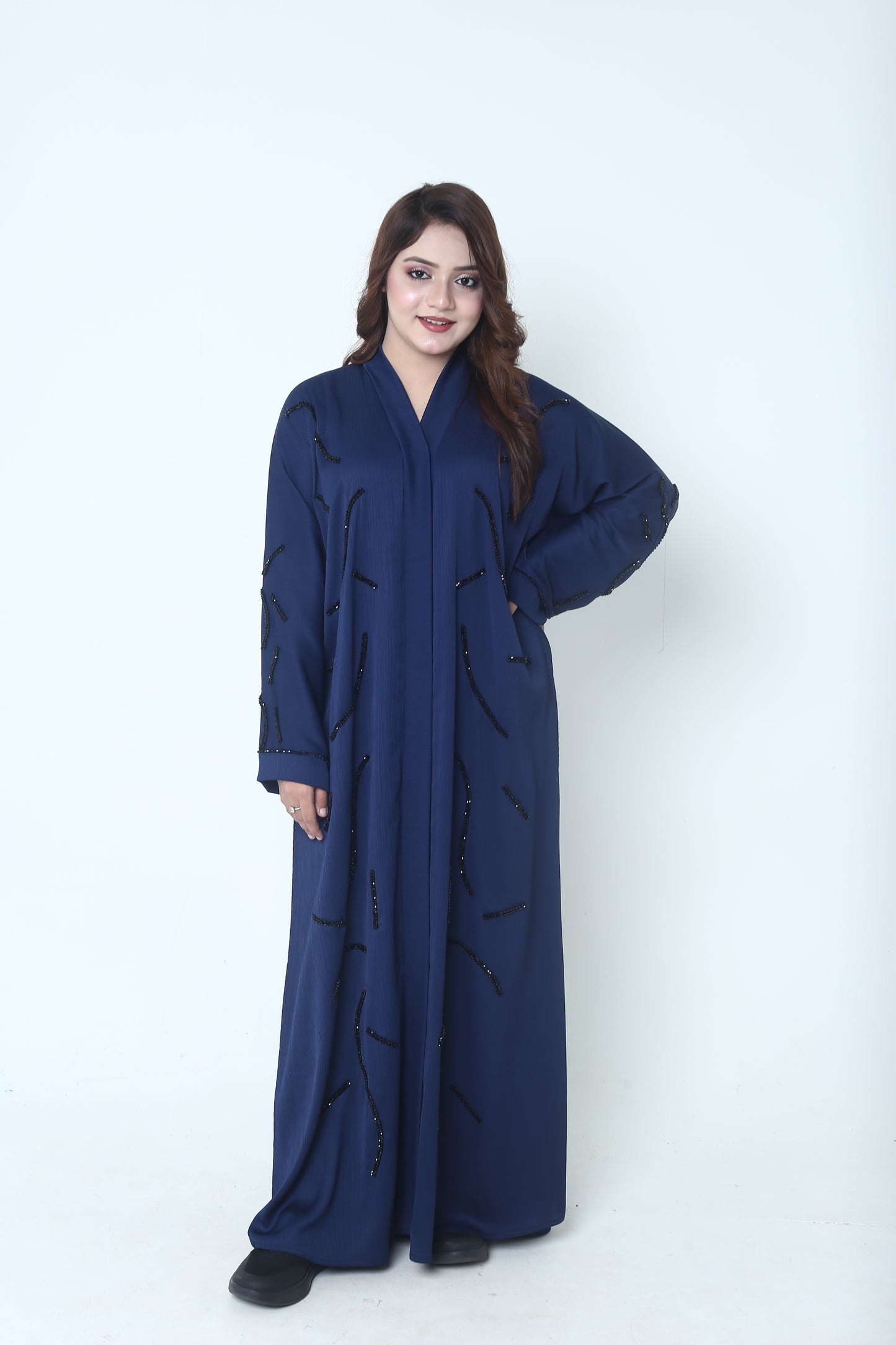 Mystic Blue Abaya