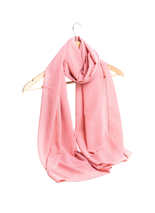 Georgette Hijab - Peach