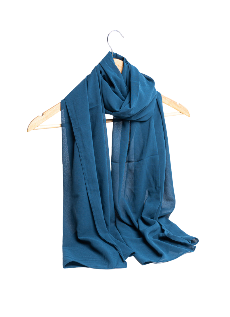 Georgette Hijab - Sapphire