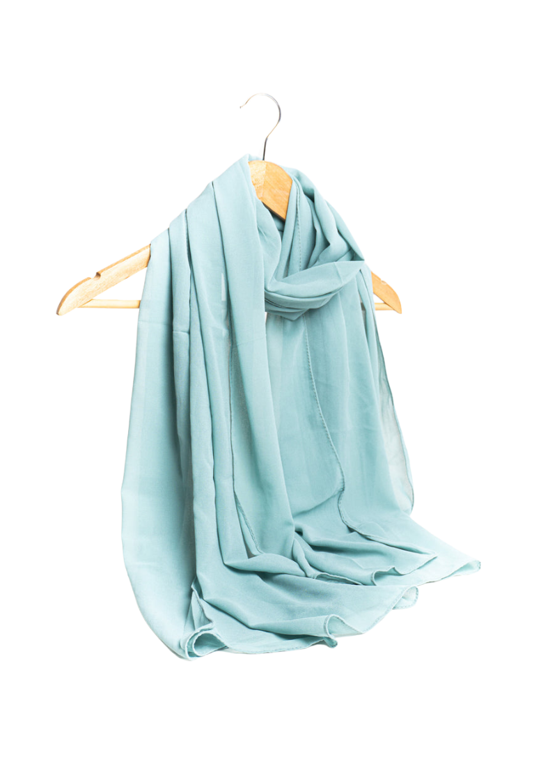 Georgette Hijab - Turquoise